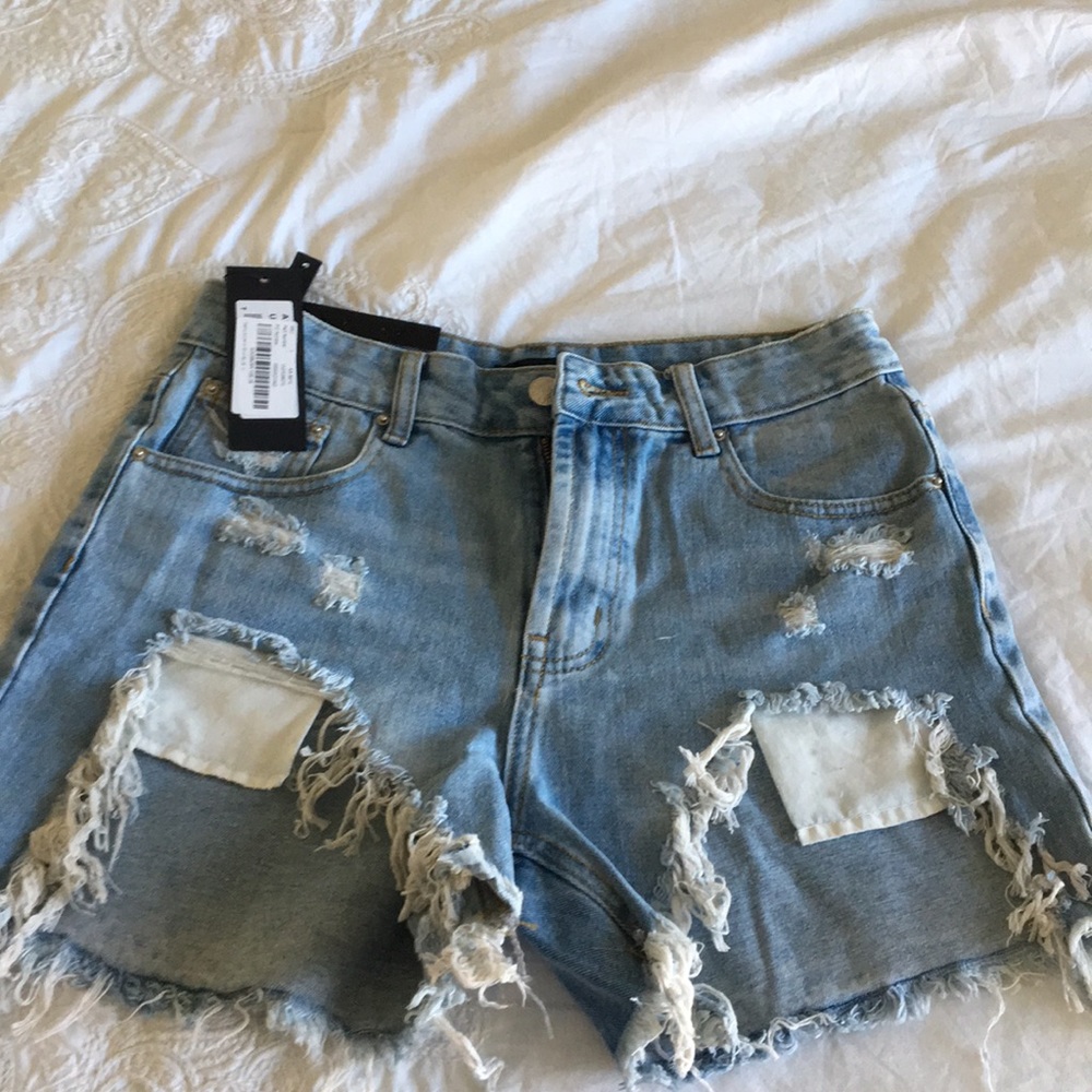 Nasty gal high rise shorts